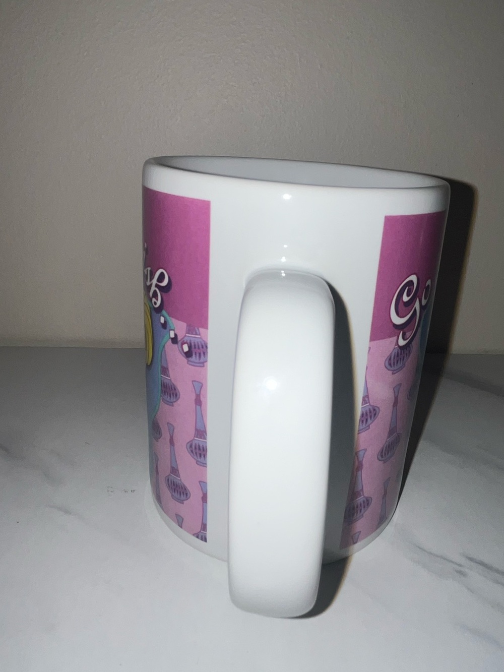I Dream Of Jeannie Ceramic Mug Barbara Eden Novelty Vintage Nostalgia EUC - Picture 4 of 7